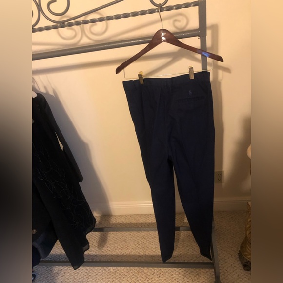 Ralph Lauren Womens Navy Golf Pants.  Size 8.  Like New.  SALE! - Picture 2 of 3
